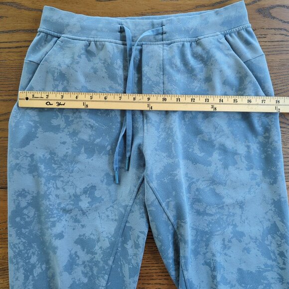 Lululemon‎ Athletica Men’s City Sweat Joggers slate Blue M Tie Dye Lounge Pants - Picture 12 of 15